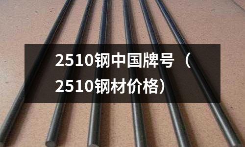 2510鋼中國牌號（2510鋼材價格）