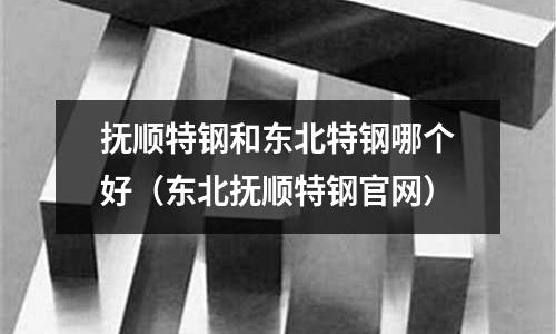 撫順特鋼和東北特鋼哪個好（東北撫順特鋼官網）