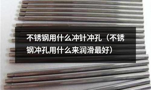 不銹鋼用什么沖針沖孔（不銹鋼沖孔用什么來潤滑最好）