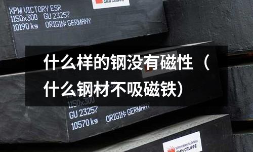 什么樣的鋼沒有磁性（什么鋼材不吸磁鐵）