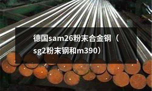 德國sam26粉末合金鋼(sg2粉末鋼和m390)