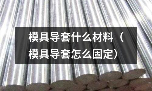 模具導套什么材料（模具導套怎么固定）