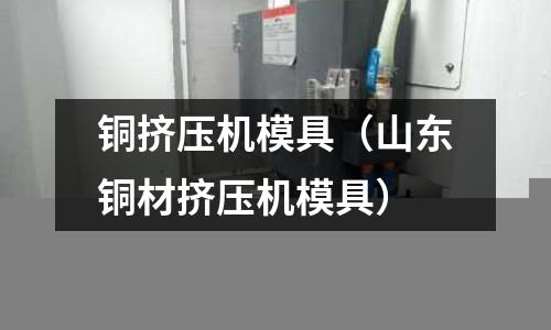 銅擠壓機模具（山東銅材擠壓機模具）