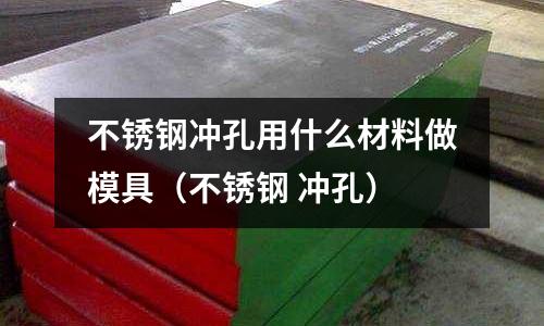 不銹鋼沖孔用什么材料做模具（不銹鋼 沖孔）