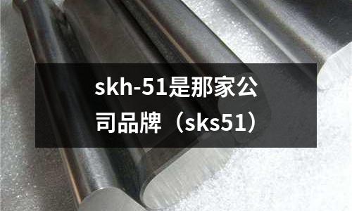 skh-51是那家公司品牌（sks51）