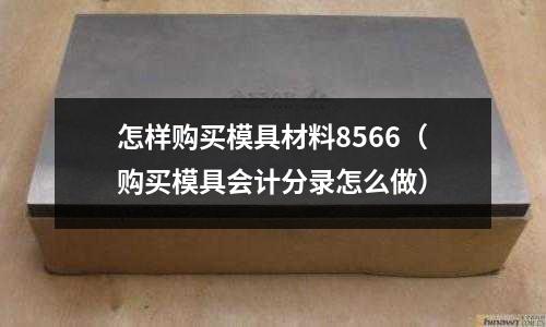 怎樣購(gòu)買模具材料8566(購(gòu)買模具會(huì)計(jì)分錄怎么做)