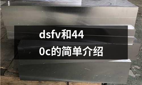 dsfv和440c的簡單介紹