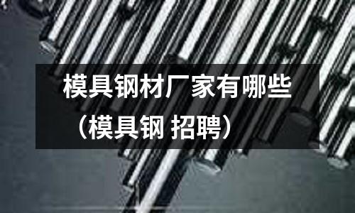 模具鋼材廠家有哪些（模具鋼 招聘）