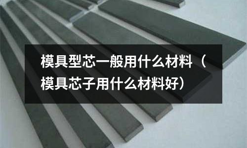 模具型芯一般用什么材料（模具芯子用什么材料好）