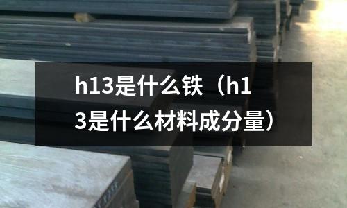 h13是什么鐵（h13是什么材料成分量）