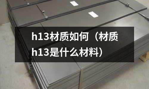 h13材質如何(材質h13是什么材料)
