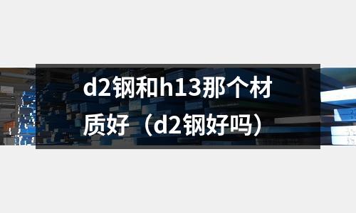 d2鋼和h13那個材質好（d2鋼好嗎）