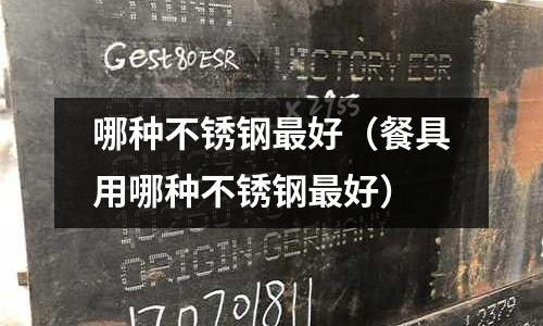 哪種不銹鋼最好（餐具用哪種不銹鋼最好）