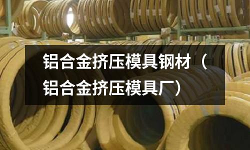 鋁合金擠壓模具鋼材(鋁合金擠壓模具廠)