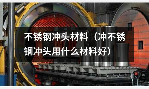不銹鋼沖頭材料(沖不銹鋼沖頭用什么材料好)
