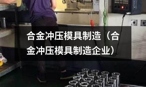 合金沖壓模具制造（合金沖壓模具制造企業）