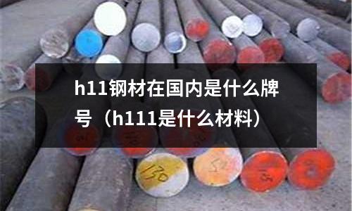 h11鋼材在國內是什么牌號（h111是什么材料）