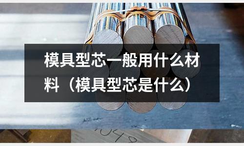 模具型芯一般用什么材料（模具型芯是什么）