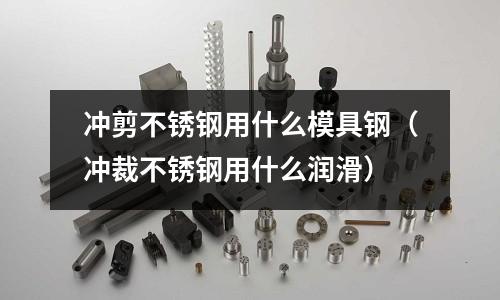 沖剪不銹鋼用什么模具鋼（沖裁不銹鋼用什么潤滑）