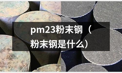 pm23粉末鋼（粉末鋼是什么）