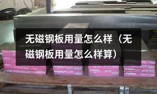 無磁鋼板用量怎么樣（無磁鋼板用量怎么樣算）
