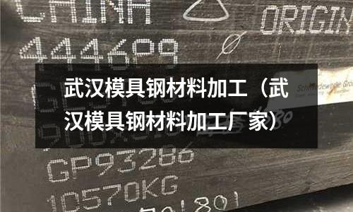 武漢模具鋼材料加工（武漢模具鋼材料加工廠家）