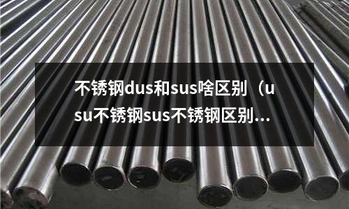 不銹鋼dus和sus啥區(qū)別（usu不銹鋼sus不銹鋼區(qū)別）