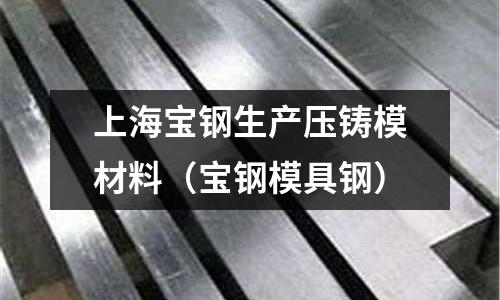 上海寶鋼生產壓鑄模材料（寶鋼模具鋼）
