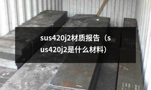 sus420j2材質報告(sus420j2是什么材料)