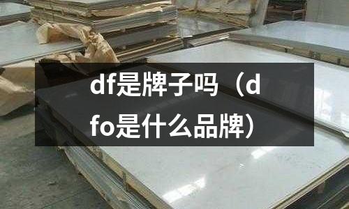 df是牌子嗎(dfo是什么品牌)