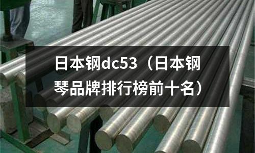 日本鋼dc53(日本鋼琴品牌排行榜前十名)