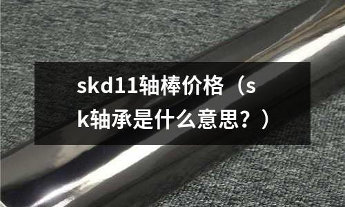 skd11軸棒價格(sk軸承是什么意思?)