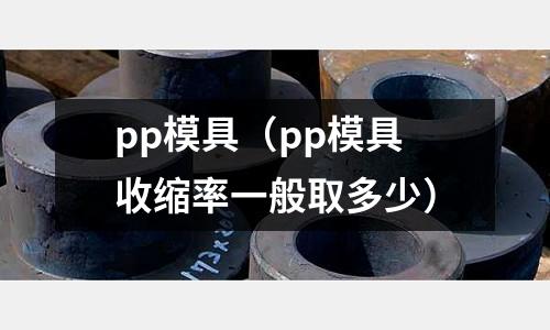 pp模具（pp模具收縮率一般取多少）