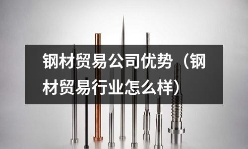 鋼材貿易公司優勢(鋼材貿易行業怎么樣)