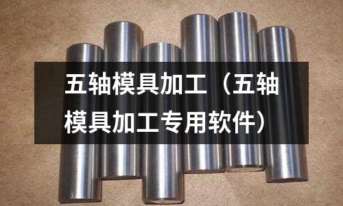 五軸模具加工（五軸模具加工專用軟件）