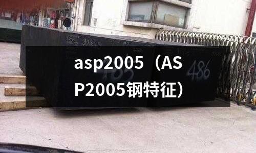 asp2005（ASP2005鋼特征）