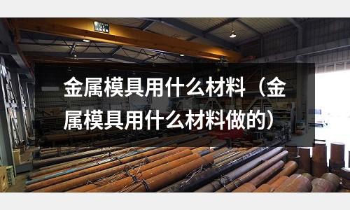 金屬模具用什么材料(金屬模具用什么材料做的)