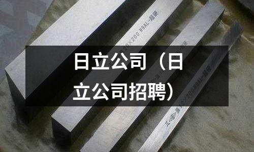 日立公司（日立公司招聘）