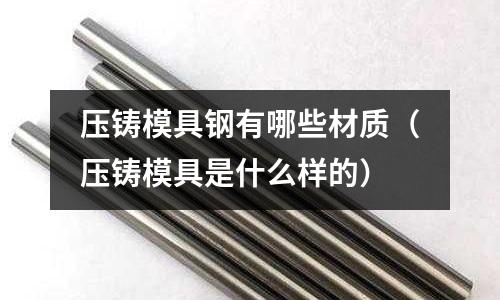 壓鑄模具鋼有哪些材質(zhì)(壓鑄模具是什么樣的)