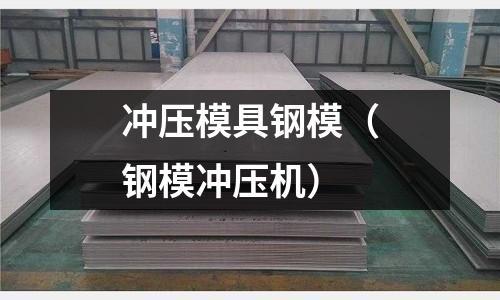 沖壓模具鋼模（鋼模沖壓機）