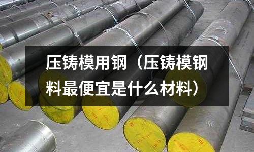壓鑄模用鋼（壓鑄模鋼料最便宜是什么材料）