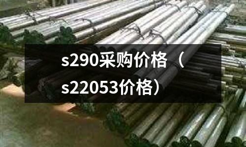 s290采購價格（s22053價格）