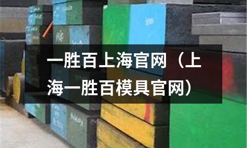 一勝百上海官網（上海一勝百模具官網）