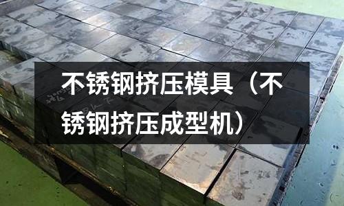 不銹鋼擠壓模具(不銹鋼擠壓成型機)