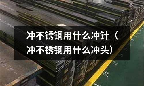 沖不銹鋼用什么沖針（沖不銹鋼用什么沖頭）