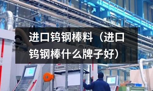 進口鎢鋼棒料(進口鎢鋼棒什么牌子好)