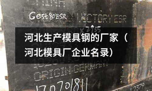 河北生產模具鋼的廠家（河北模具廠企業名錄）