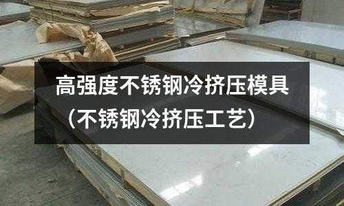 高強度不銹鋼冷擠壓模具（不銹鋼冷擠壓工藝）