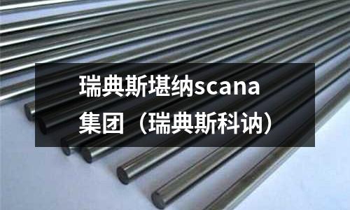 瑞典斯堪納scana集團(瑞典斯科訥)