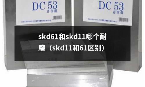 skd61和skd11哪個耐磨（skd11和61區別）